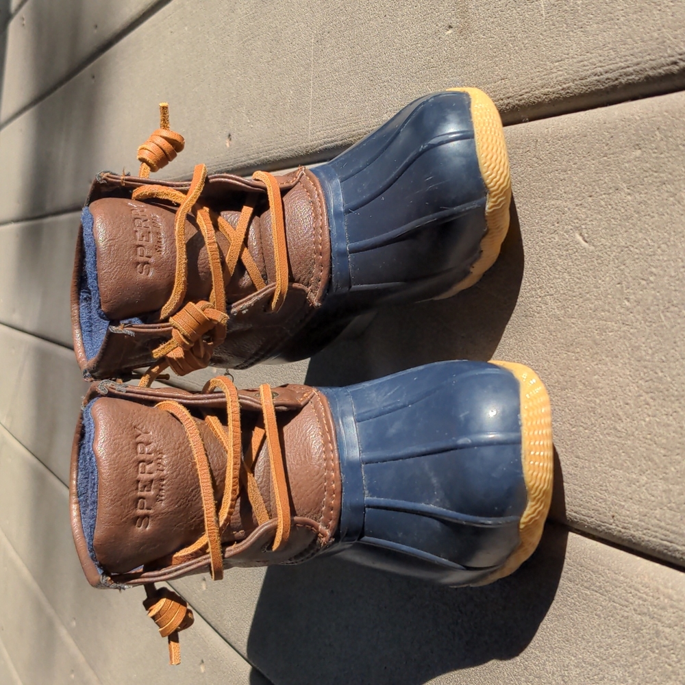 Sperry Saltwater Boot - Size 10 Toddler Girl